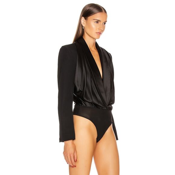 Alexander Wang Tuxedo Hybrid Bodysuit - Picture 2 of 7